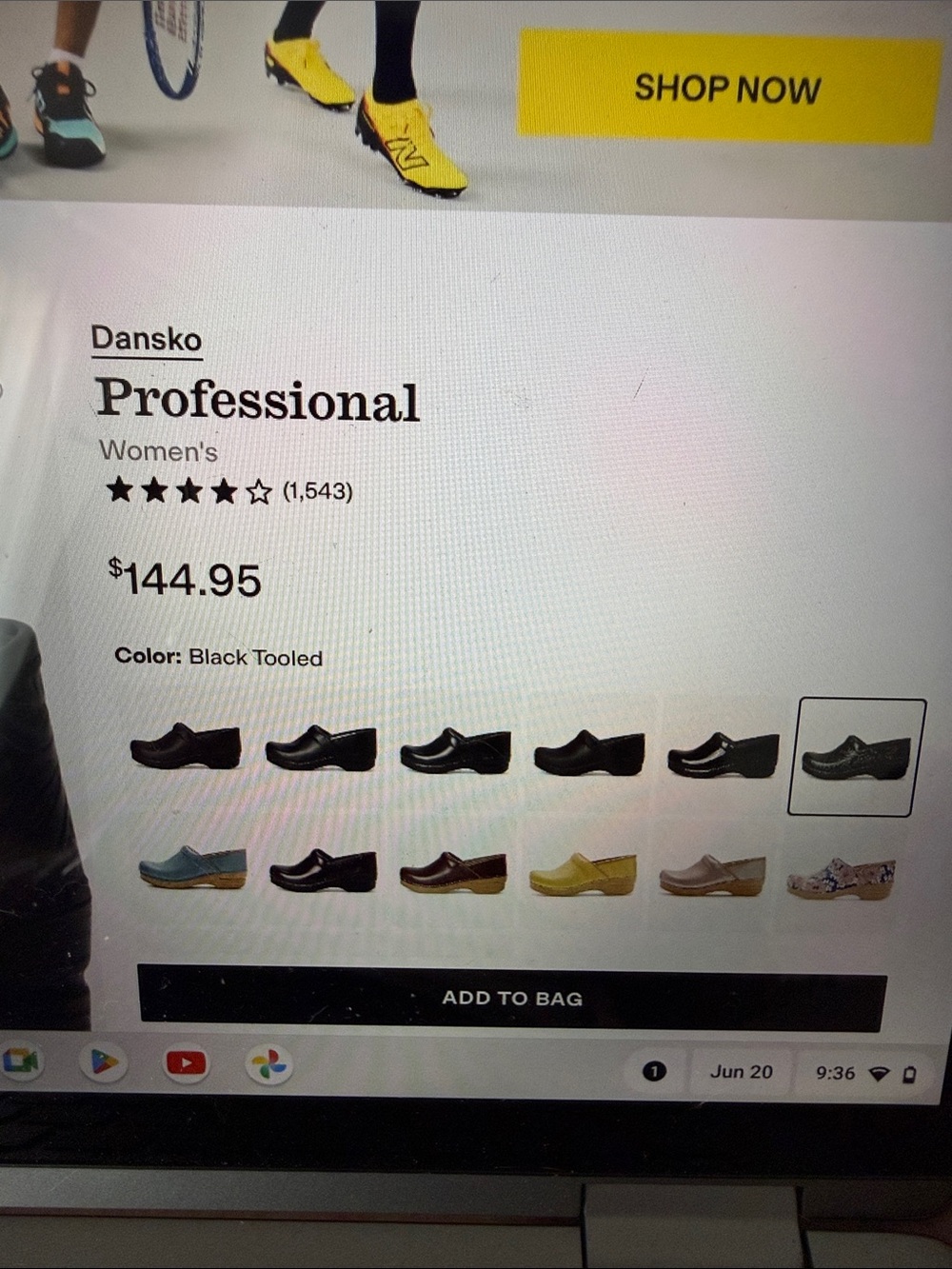Dansko Professional Clog in Black